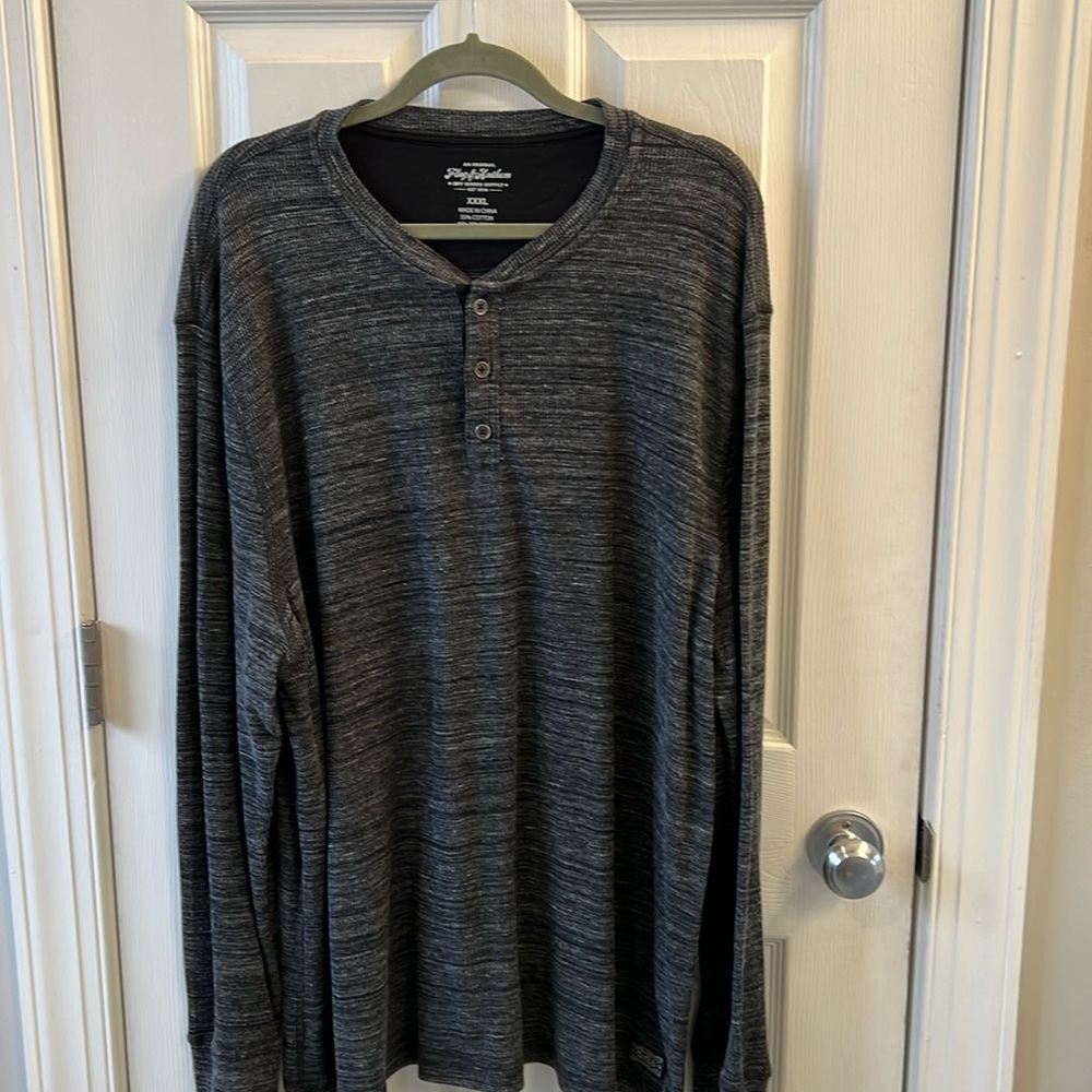 Flag & Anthem pull-over. XXXL. Dark gray.